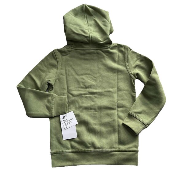 Nike Club Fleece Hoodie And Jogger 2Pc Set Unisex Size 6 New With Tags Alligator - Picture 3 of 7